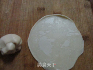 红豆蓉蛋黄酥的做法步骤:13