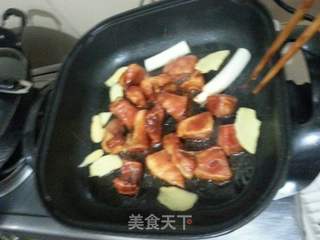 新疆大盘鸡的做法步骤:14