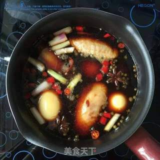 卤三鸡的做法步骤:5