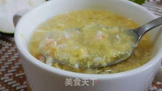 减肥美容排毒的冬瓜虾仁羹的做法步骤：5