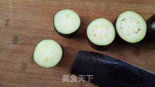 菊花茄子的做法步骤:2
