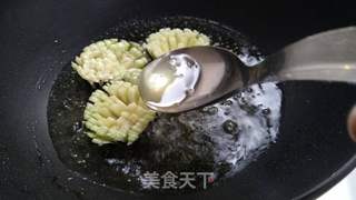 菊花茄子的做法步骤:7