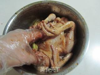 烤鸡(电饭煲版)的做法步骤:5