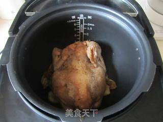 烤鸡(电饭煲版)的做法步骤:7