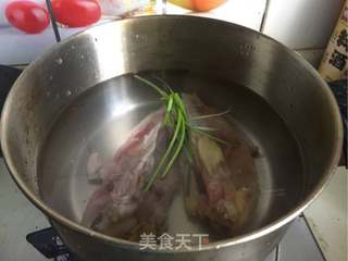鸡茸丸番茄浓汤的做法步骤:2