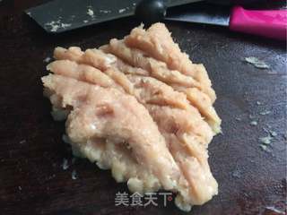 鸡茸丸番茄浓汤的做法步骤:4