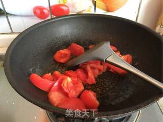 鸡茸丸番茄浓汤的做法步骤:10