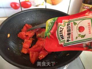 鸡茸丸番茄浓汤的做法步骤:12