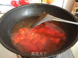 鸡茸丸番茄浓汤的做法步骤:13