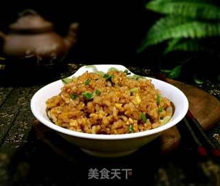 妈妈的味道-酱油炒饭的做法步骤:11