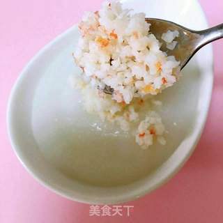 虾茸米粉糊的做法步骤：6