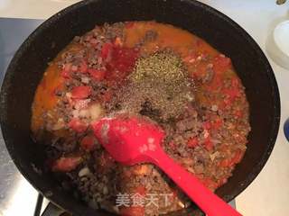茄汁牛肉酱拌面的做法步骤：8