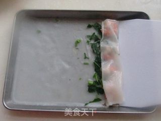 美味鲜虾肠粉的做法步骤：9