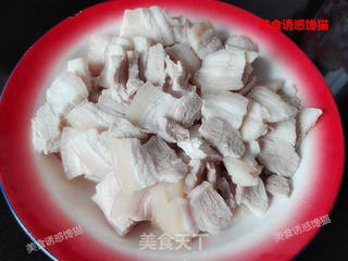 回锅肉的做法步骤:3