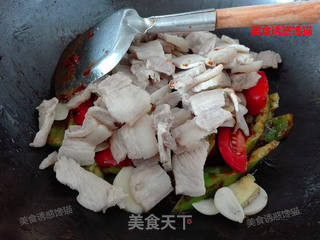 回锅肉的做法步骤:8