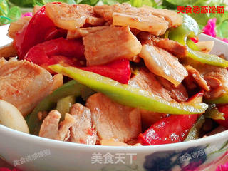 回锅肉的做法步骤:10