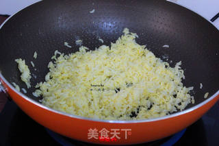 黄金蛋炒饭的做法步骤:7