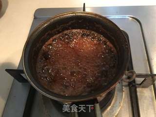 洋葱圈糖醋浇汁蛋的做法步骤:7