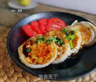 洋葱圈糖醋浇汁蛋的做法步骤:9