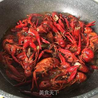 干锅小龙虾的做法步骤:12