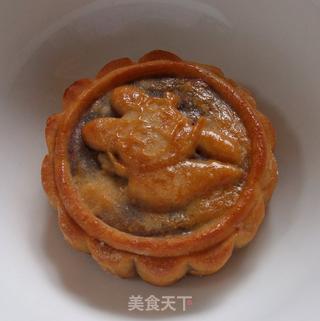 紫薯月饼的做法步骤:17