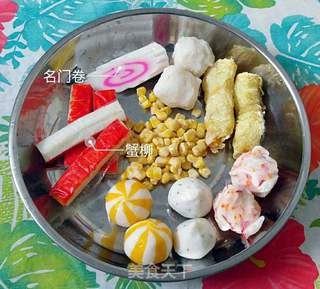 宝贝的晚餐--日式海鲜丸子拉面的做法步骤:2