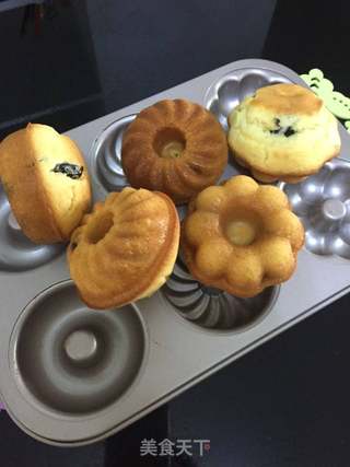 蔓越莓麦芬的做法步骤：6