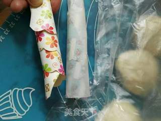 冰淇淋螺旋面包的做法步骤:8