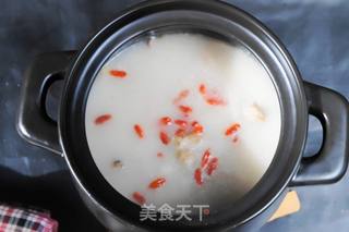 莲藕芋头排骨汤的做法步骤:9