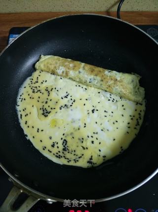 芝士海苔玉子烧的做法步骤:7