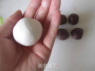 桂花豆沙莲子米酒汤圆的做法步骤：6