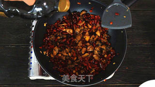 辣子鸡的做法步骤:5