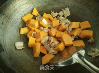香甜南瓜饭【超简单】的做法步骤:5