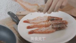 【小森妈妈菜谱】香煎阿根廷芝士红虾的做法步骤:6