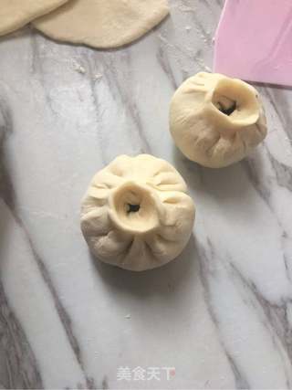 咸菜包子的做法步骤:15