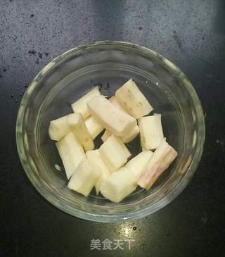 山药栗子糖水的做法步骤:5