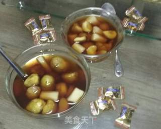 山药栗子糖水的做法步骤:13