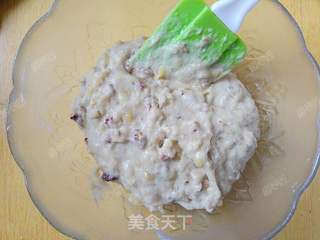 香蕉红枣核桃玛芬的做法步骤:10