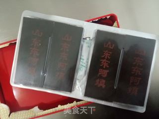 如何熬制好吃营养的阿胶糕的做法步骤:4