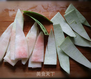 西瓜皮火腿鸡蛋饼的做法步骤:3