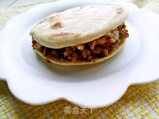 肉夹馍的馍的做法步骤:16