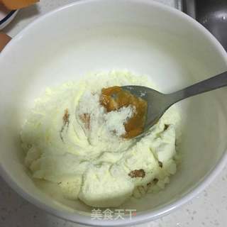 南瓜溶豆的做法步骤:7