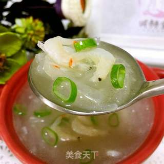 宝宝辅食分享:白萝卜丝虾皮汤的做法步骤:9