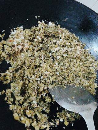 肉末咸菜包粄的做法步骤:6