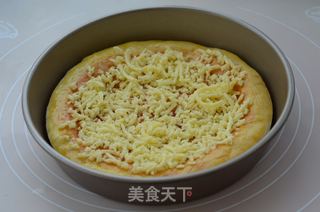 咖喱鸡丁披萨的做法步骤:10