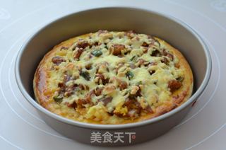 咖喱鸡丁披萨的做法步骤:13