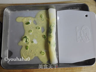 鸡蛋肠粉的做法步骤：6