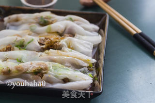 卤肉肠粉的做法步骤:12