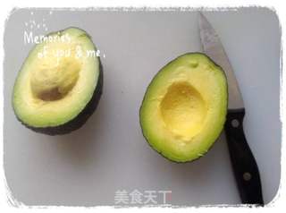 牛油果奶昔的做法步骤:2