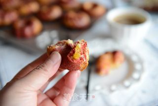 双色凤梨夹心甜甜圈的做法步骤:19